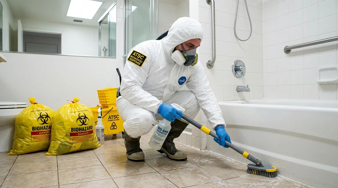 Decontamination equipment deployed for Blood Cleanup in Federal Heights